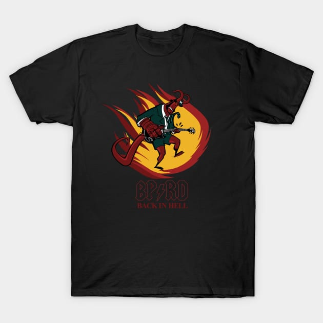 Hellboy - Back in Hell T-Shirt by Getsousa